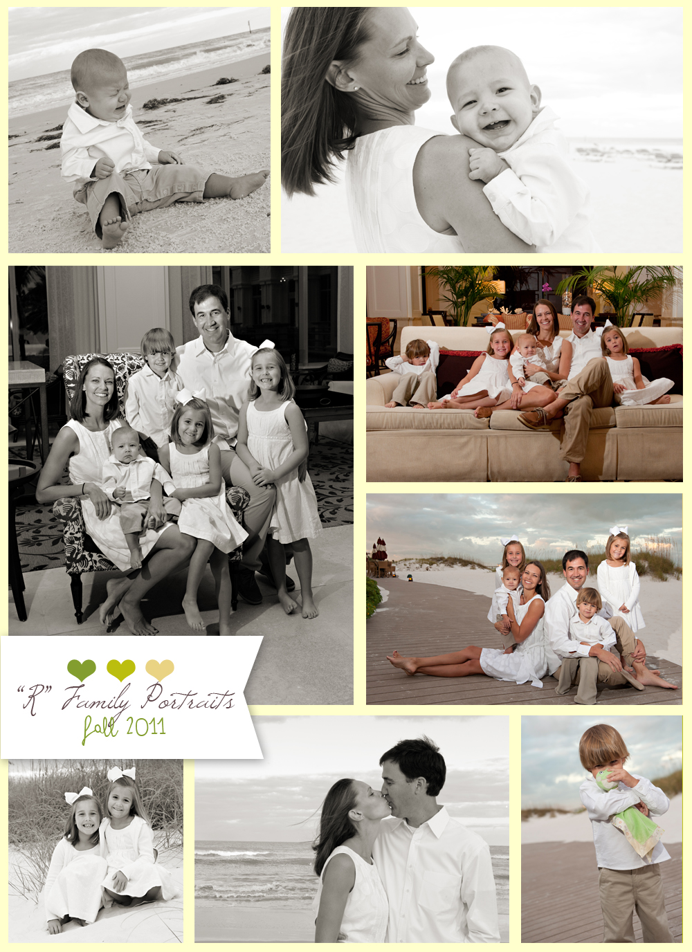 sand pearl resort family portraits loving legacy photography